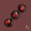 Çilekli Bitter Çikolatalı Cupcake