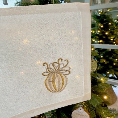 4'lü Keten Çay Peçetesi 