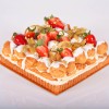 Muzlu Profiterollü Tart Pasta (8-10 kişilik)